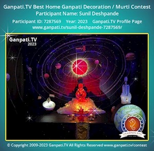 Sunil Deshpande Home Ganpati Picture